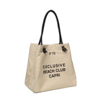 Borsa shooping Beach Club 73BS92701 BEACH CLUBNATURALE/NERO V° 73