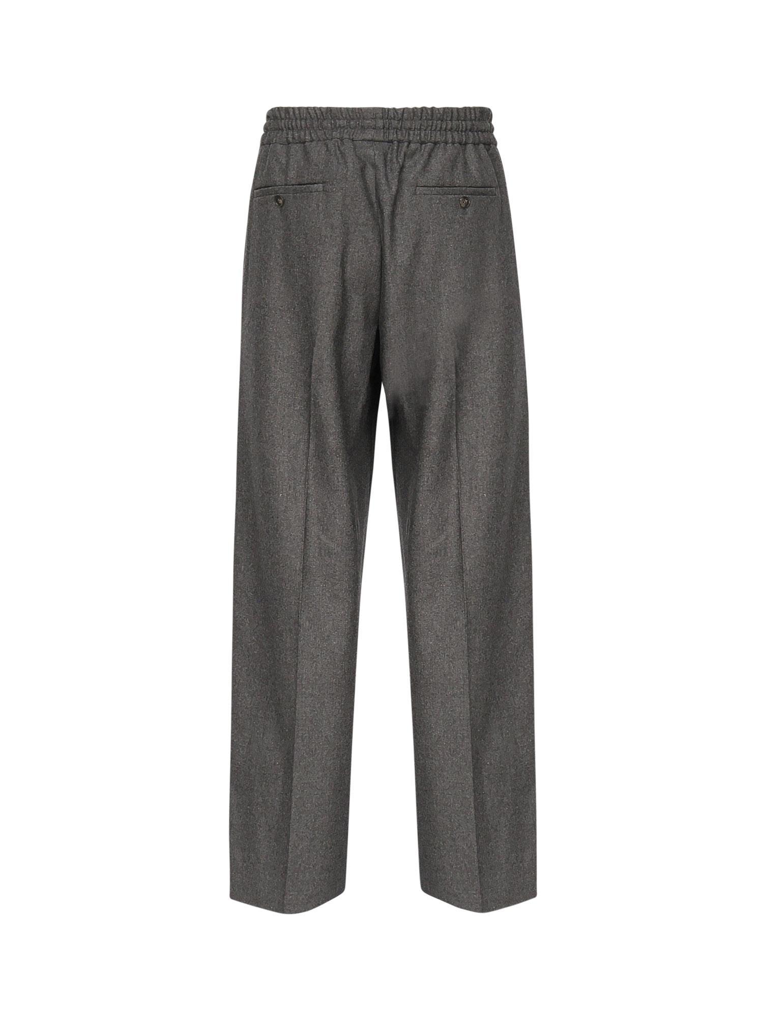 Pantalone 'Le Pantalon Élastiqué' HBP191WV008 GY Drôle de Monsieur