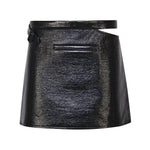 Mini gonna glossy 424CJU198VY0014 9999 COURREGES