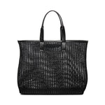 Borsa tote in rafia e pelle<BR/> BM2453 A9O948B956 DOLCE & GABBANA