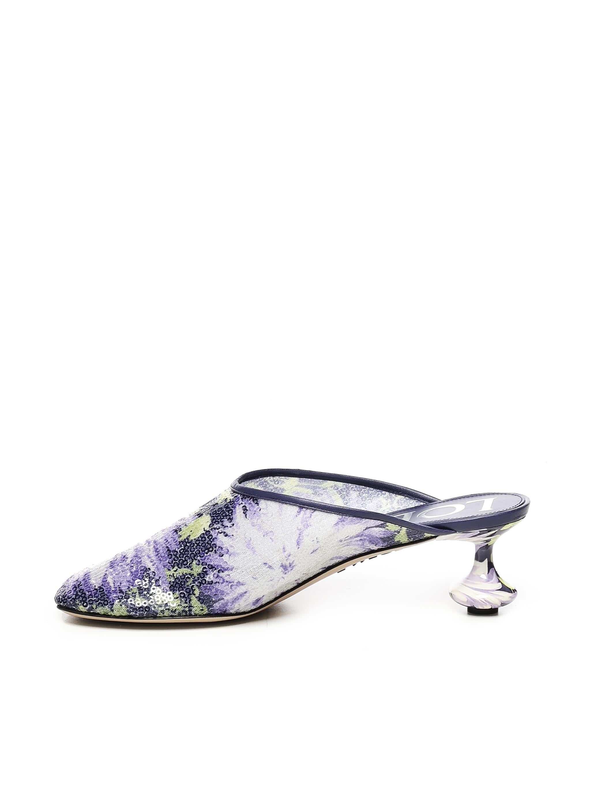 Sabot Toy in paillettes LLST379X10 5657 LOEWE
