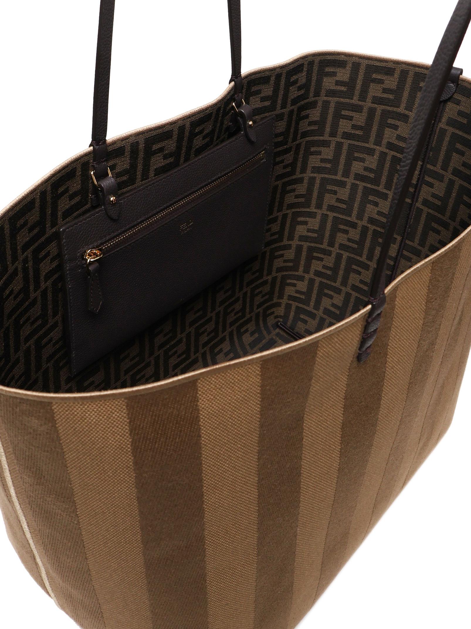 Reversible Roll large shopping bag 8BH425 AS7SF1Q6C FENDI