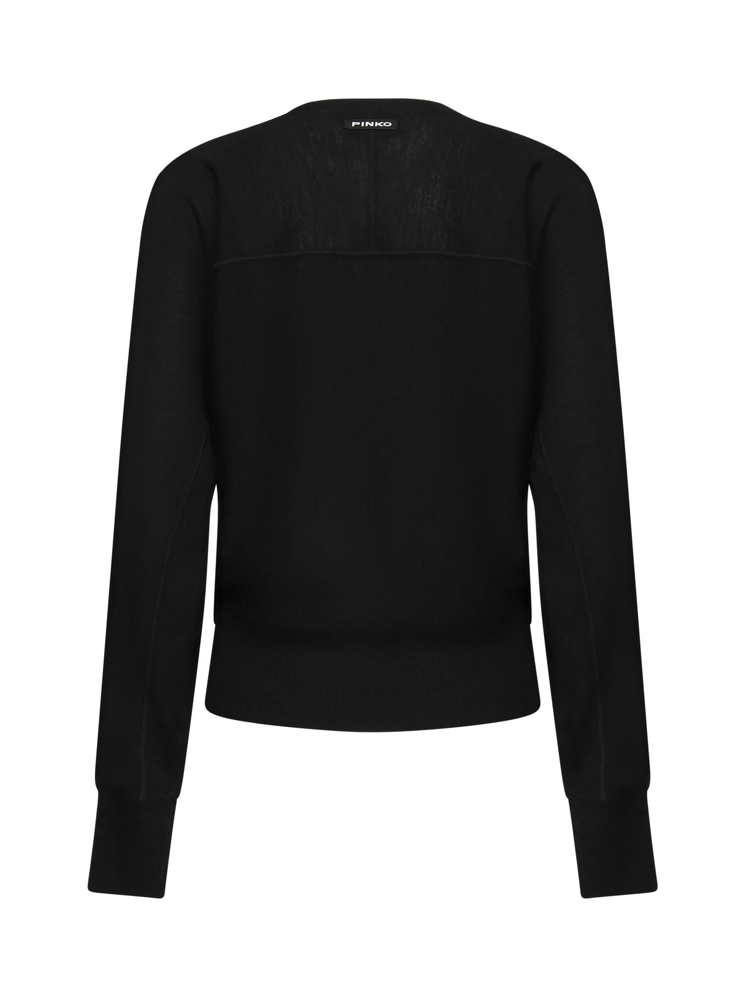 Pullover lanzarote in lana 105417 A2PUZ99 PINKO