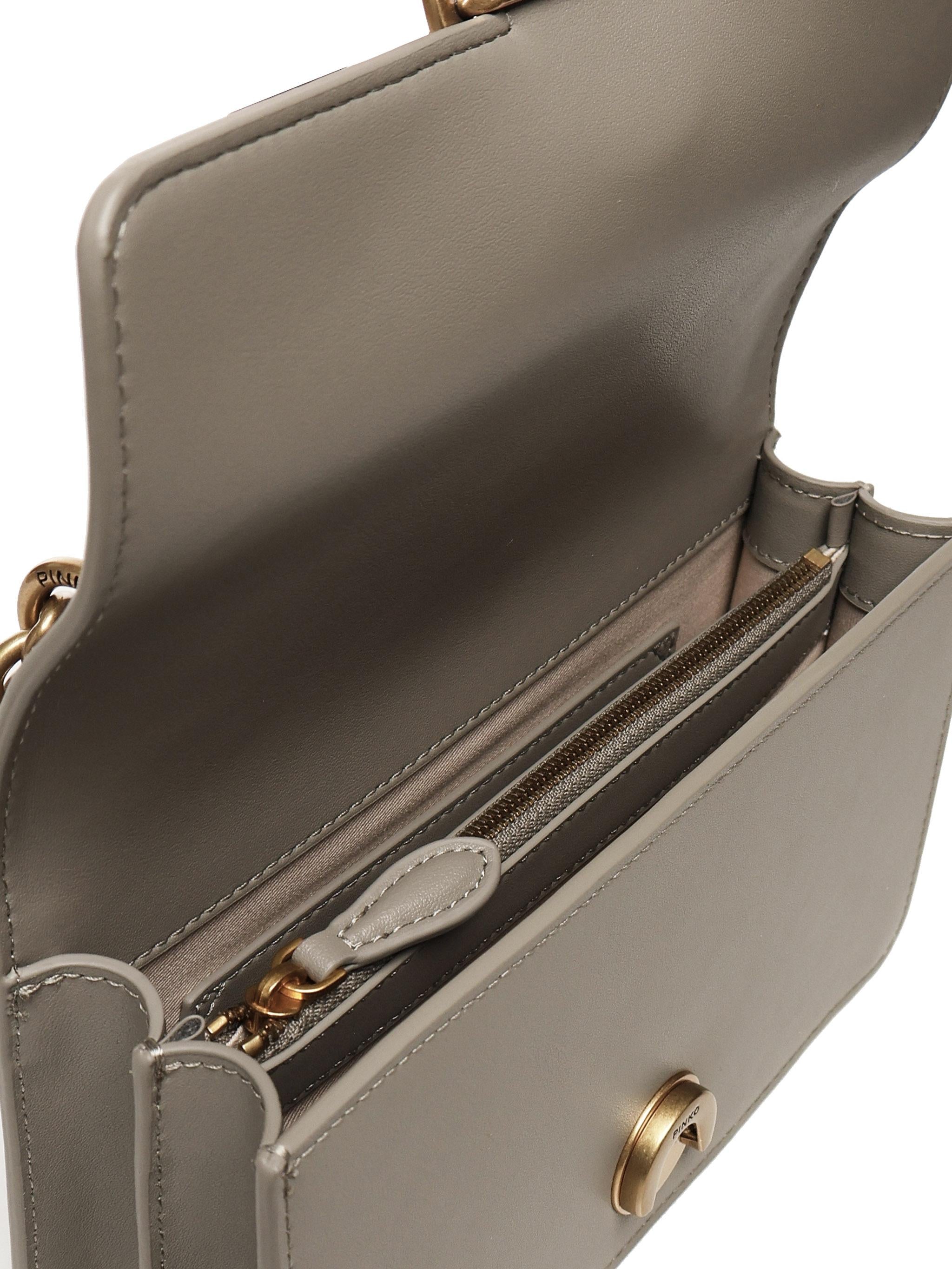 Borsa a tracolla piccola Love Bag 100074 A0F1I68Q PINKO