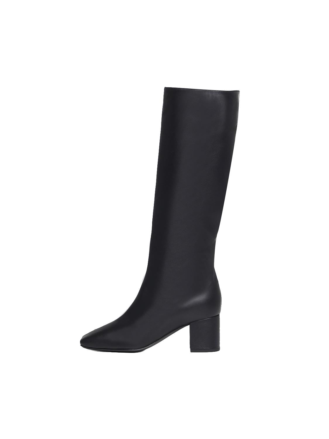 Stivali Jackie in pelle di agnello CU1067 AQ51380999 DOLCE & GABBANA