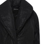 Giacca effetto pelle martellata AUW4PUFF BLACK ALBERTO AUDENINO