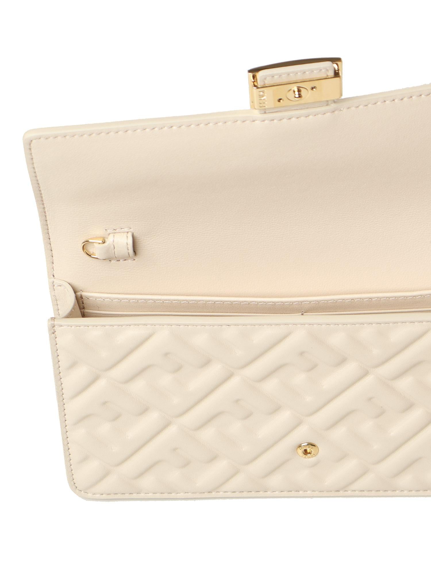 Portafoglio Baguette FF Jacquard 8M0498 AAJDF0VWM FENDI