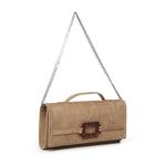 Clutch Belle Vivier in suede RBWAORC0200UMG S812 ROGER VIVIER