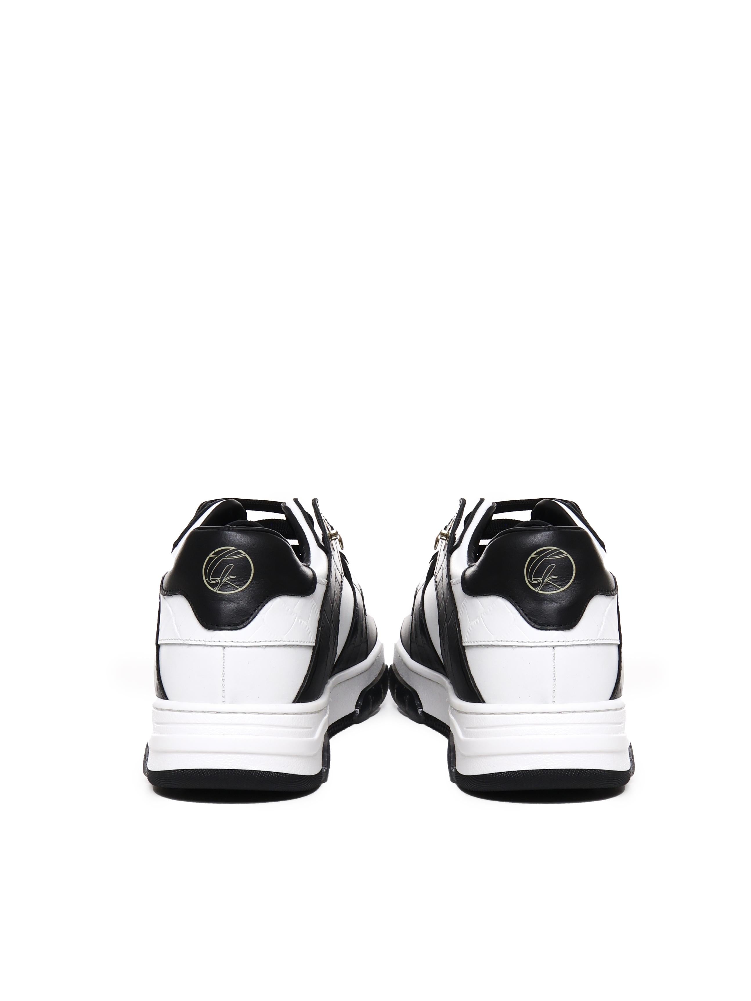 Sneakers basse Legend in pelle LEGEND LOW/CROCKBLACK/WHITE GIULIANO GALIANO