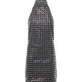 Miniabito con scollo all'americana e decorazioni 115452 100 ROTATE