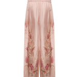 Pantaloni Cascadian in seta 3254PSS255 PINK ZIMMERMANN