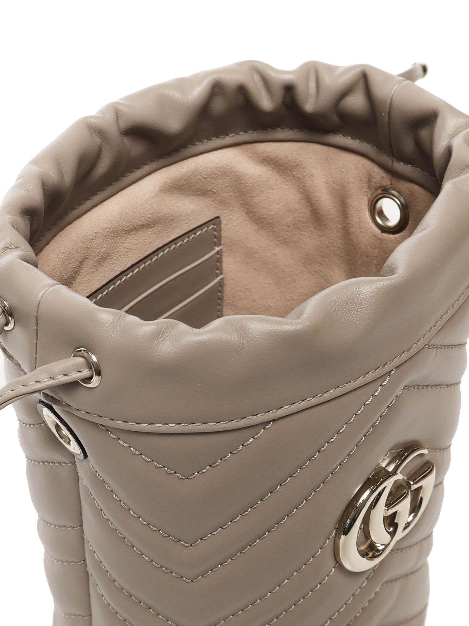 Borsa a secchiello GG Marmont 575163 DTDHD1523 GUCCI