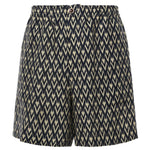 Bermuda in popeline di cotone con stampa Toute la V all over<BR/> 6V3RDE35 AK2QTD VALENTINO GARAVANI