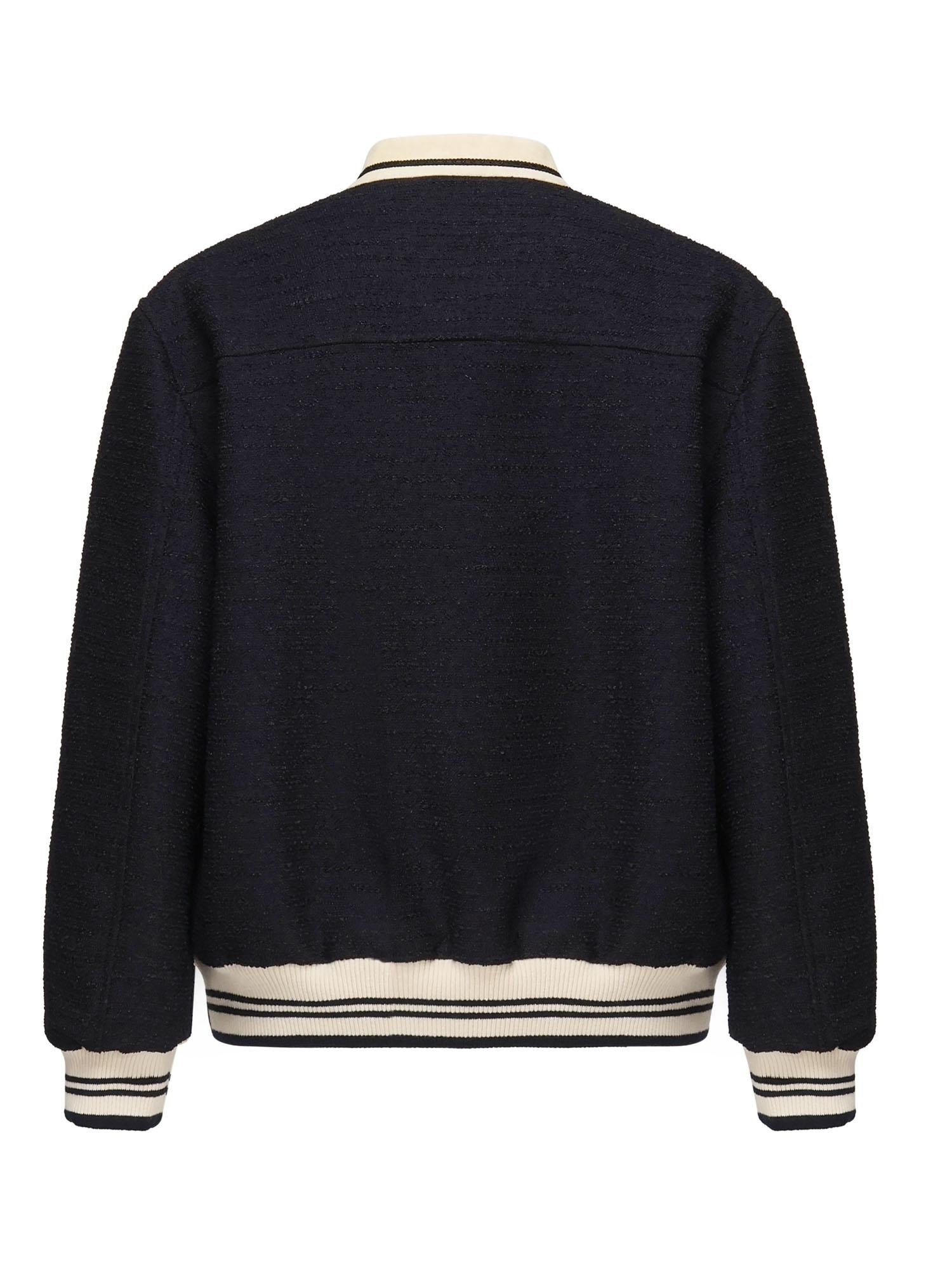 Bomber in tweed di cotone 7V3CIP68 AWL598 VALENTINO GARAVANI