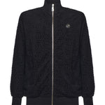 Giacca da tuta jacquard con monogramma FAECMJB3769 PTE021N02 PHILIPP PLEIN
