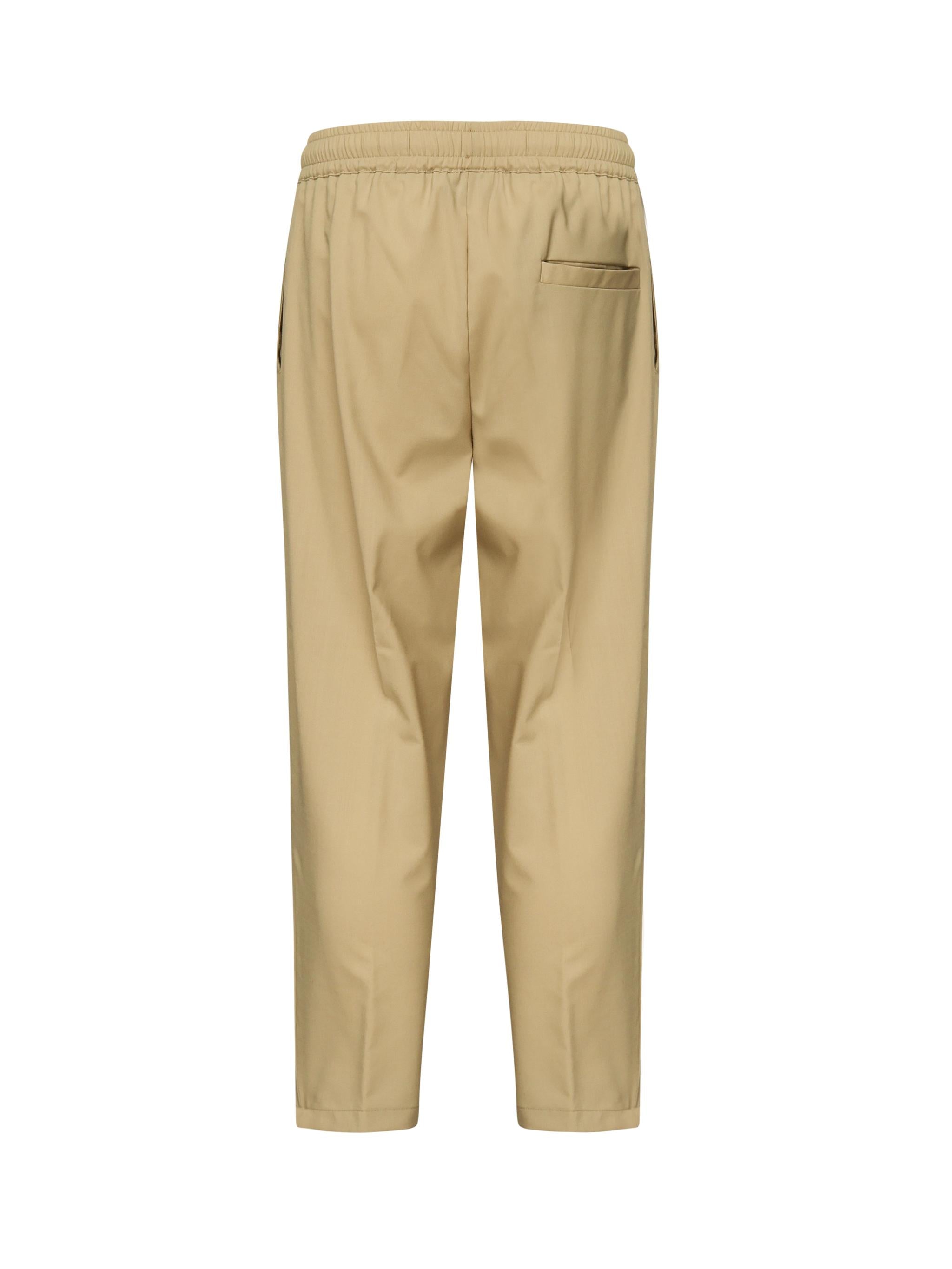 Pantaloni Fresh in fresco lana FRESH CAMEL GIULIANO GALIANO