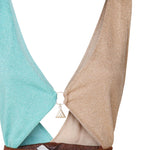 Abito cut out con gonna fliuida VSKD05017 -V1 INSPIRED BY AKEP