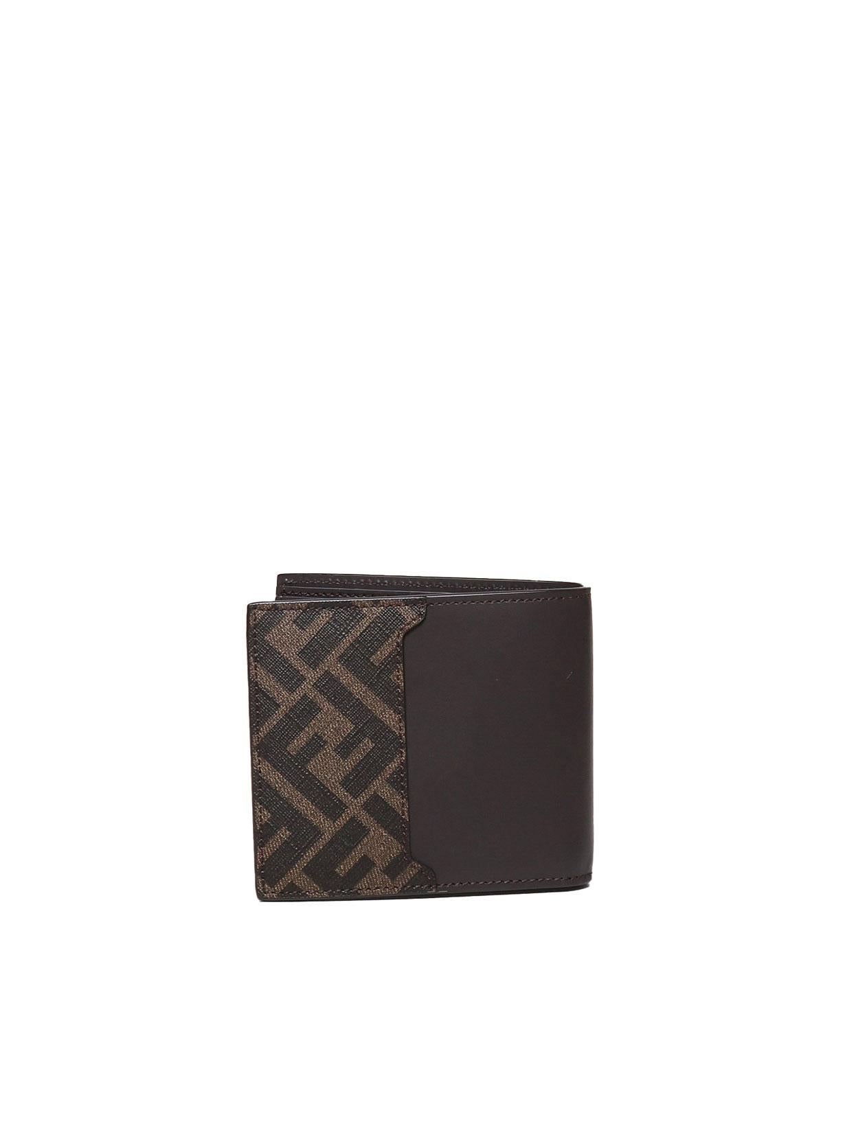 Portafogli bi-fold quadrato FF 7M0356 AFF2F1Q1C FENDI