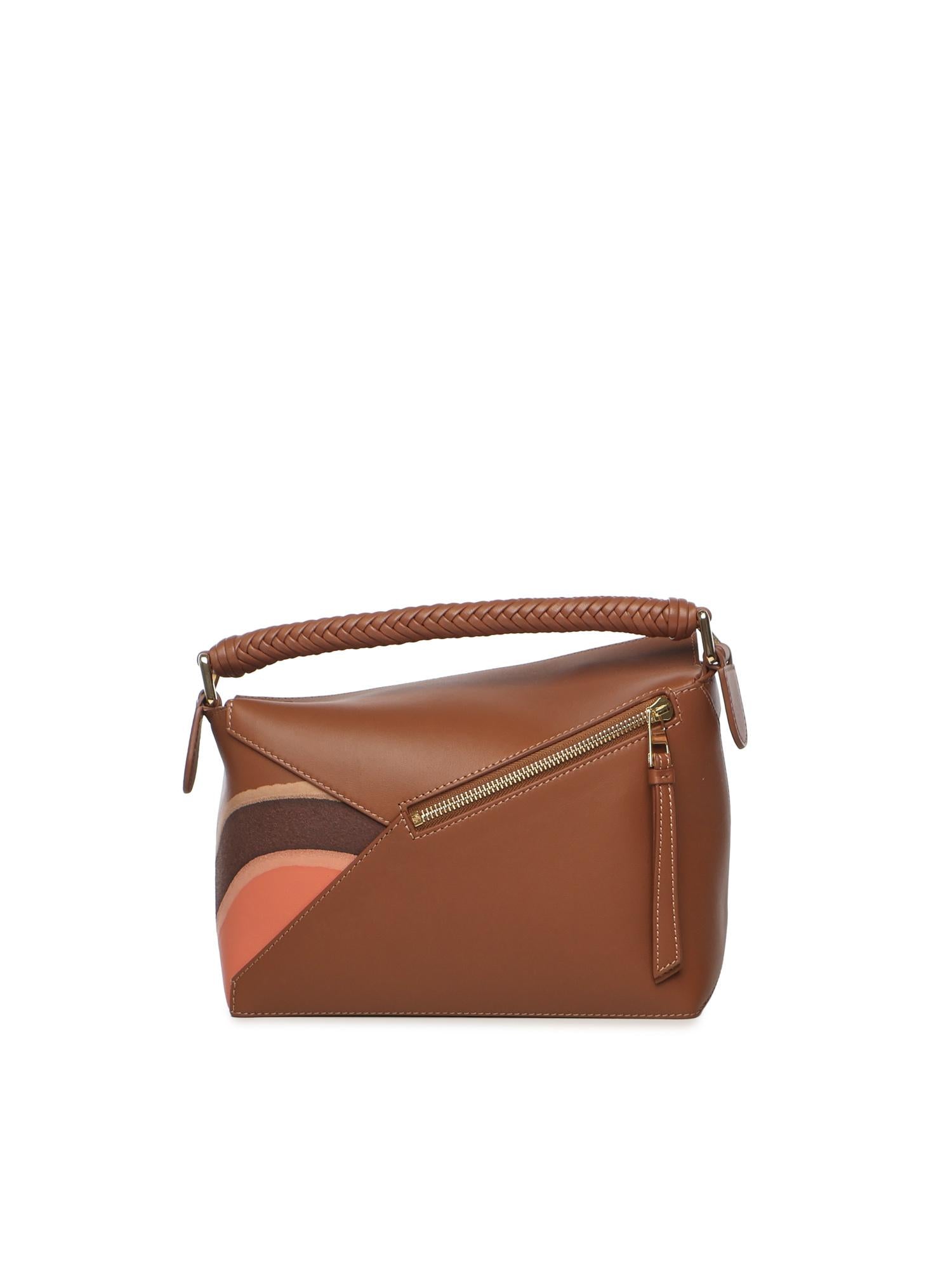 Borsa Puzzle Edge Landscape piccola A510P60XB0 5691 LOEWE