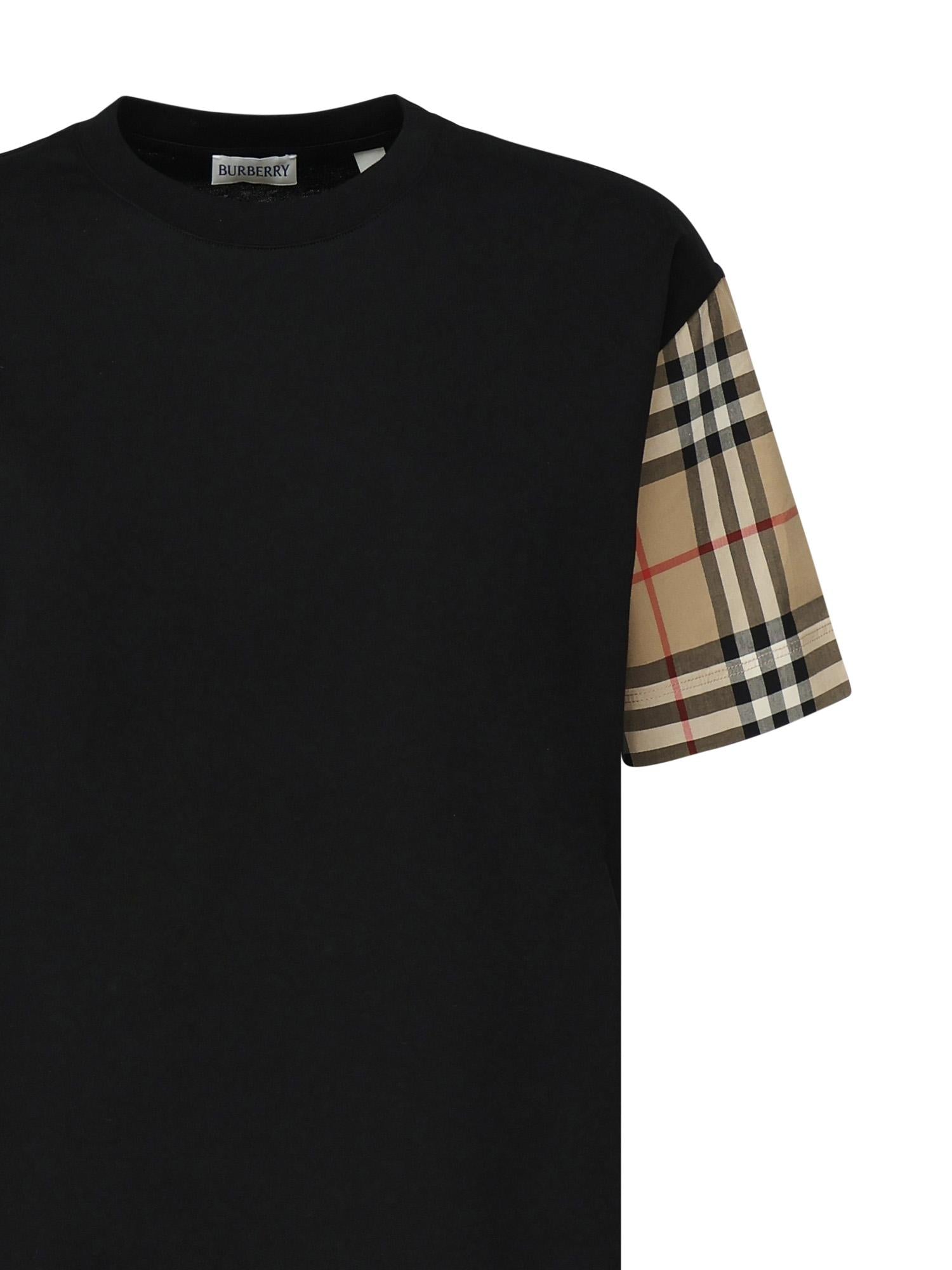 T-shirt 'Check' 8073028 A1189 BURBERRY
