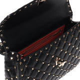 Borsa Media Rockstud Spike in nappa 6W2B0122 NAP0NO VALENTINO GARAVANI