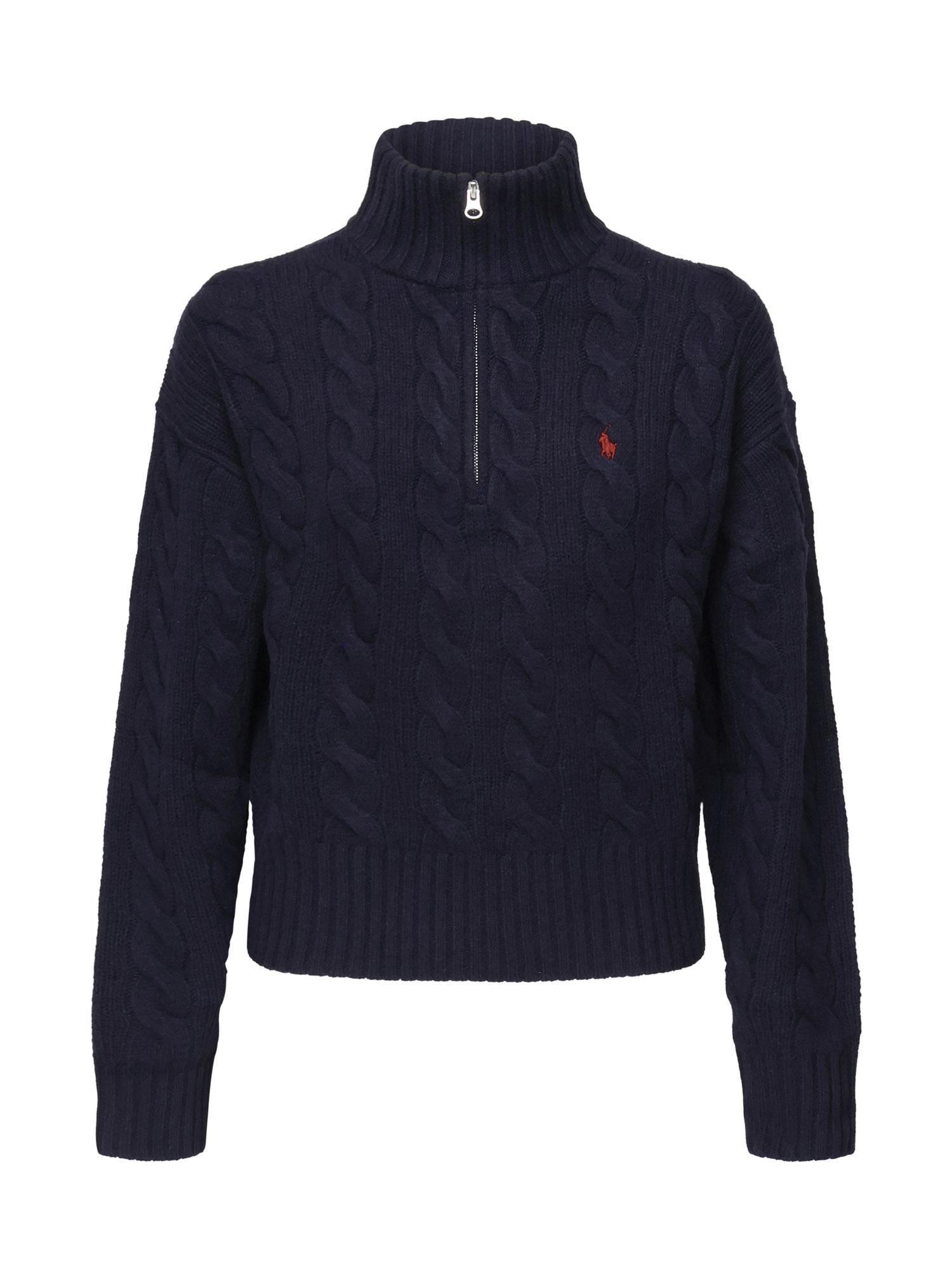 Maglione in lana e cashmere con logo 211972130 004 POLO RALPH LAUREN