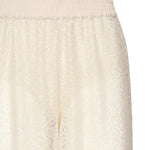 Pantaloni palazzo rete paillettes 105009 A2EXC03 PINKO