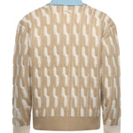 Cardigan "Le Cardigan Torsades" in lana ICA157WO018 OW Drôle de Monsieur