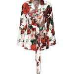 Camicia pigiama stampa Rose F5I89T IS1ZDHA5PD DOLCE & GABBANA