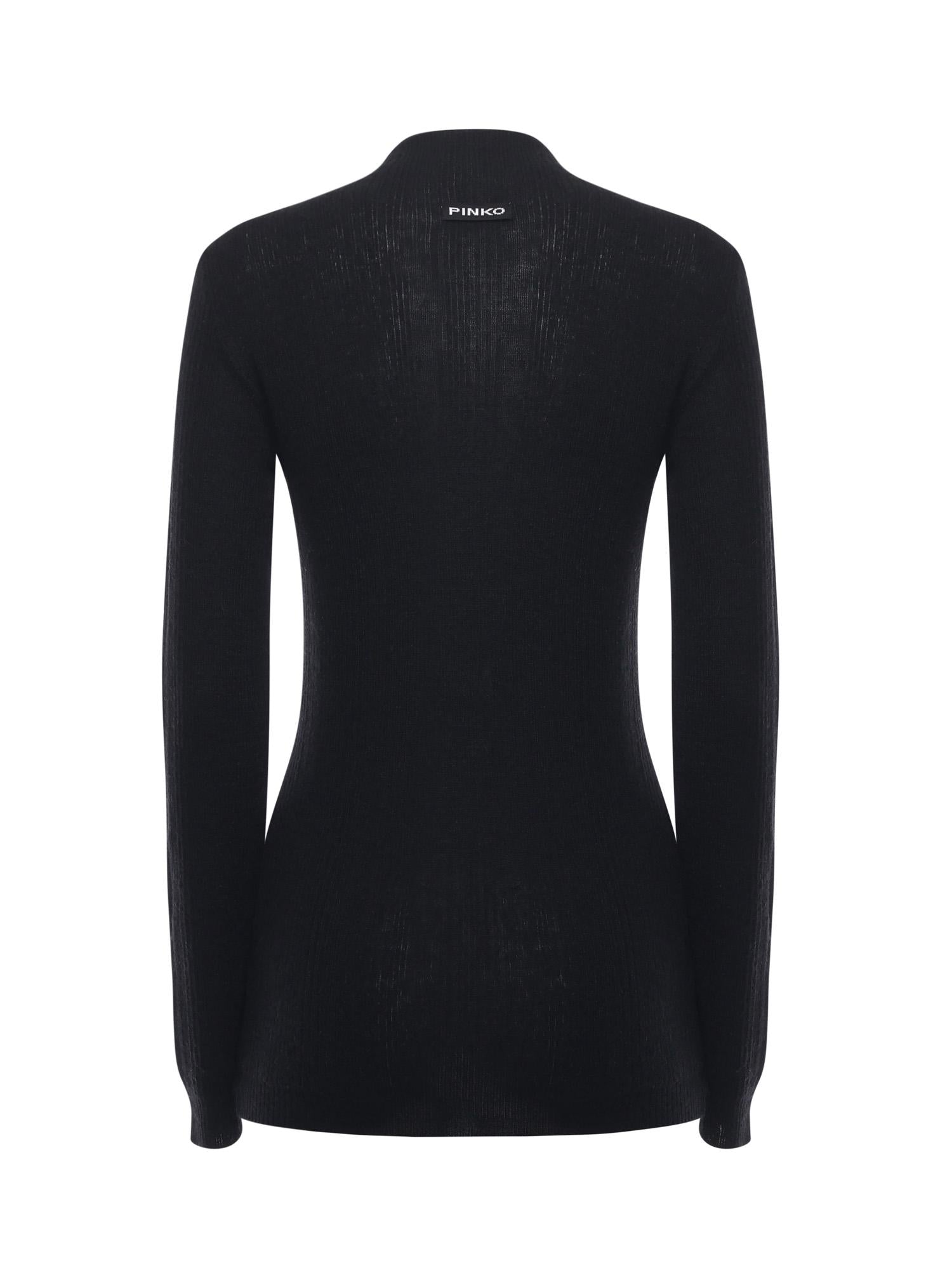 Maglia a collo alto 105752 A2TOZ99 PINKO