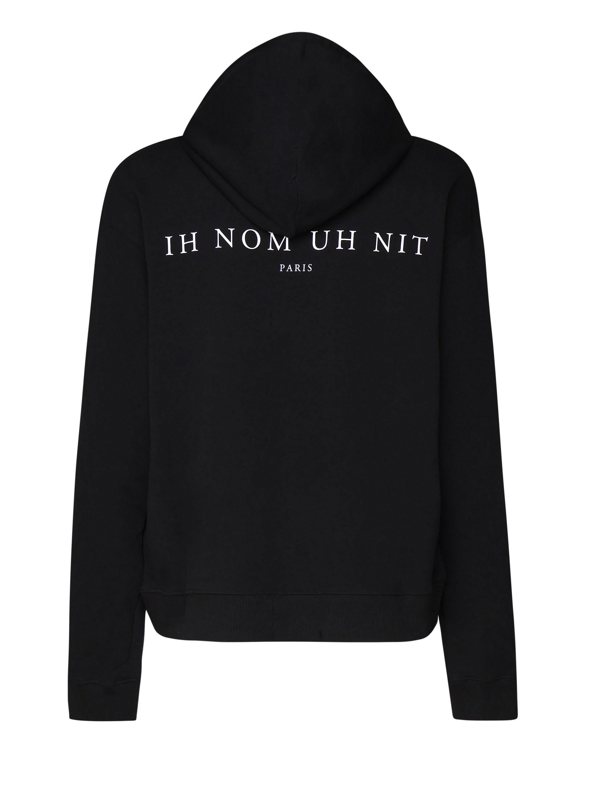 Hoodie small mask print NUW24268 009 IH NOM UH NIT