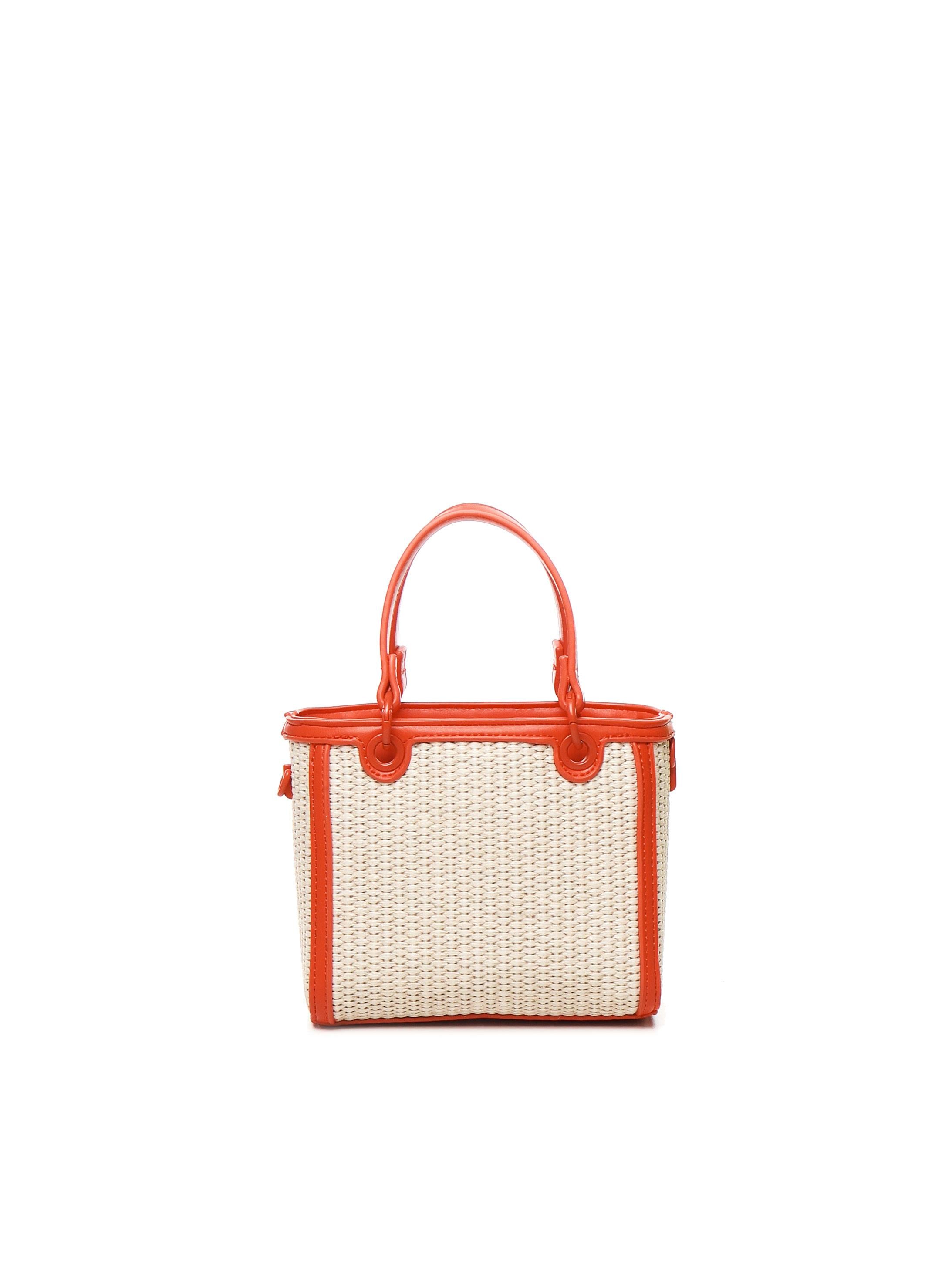 Borsa shopping piccola Summer 73BS90403 SUMMEROFFWH/CORALLO V° 73