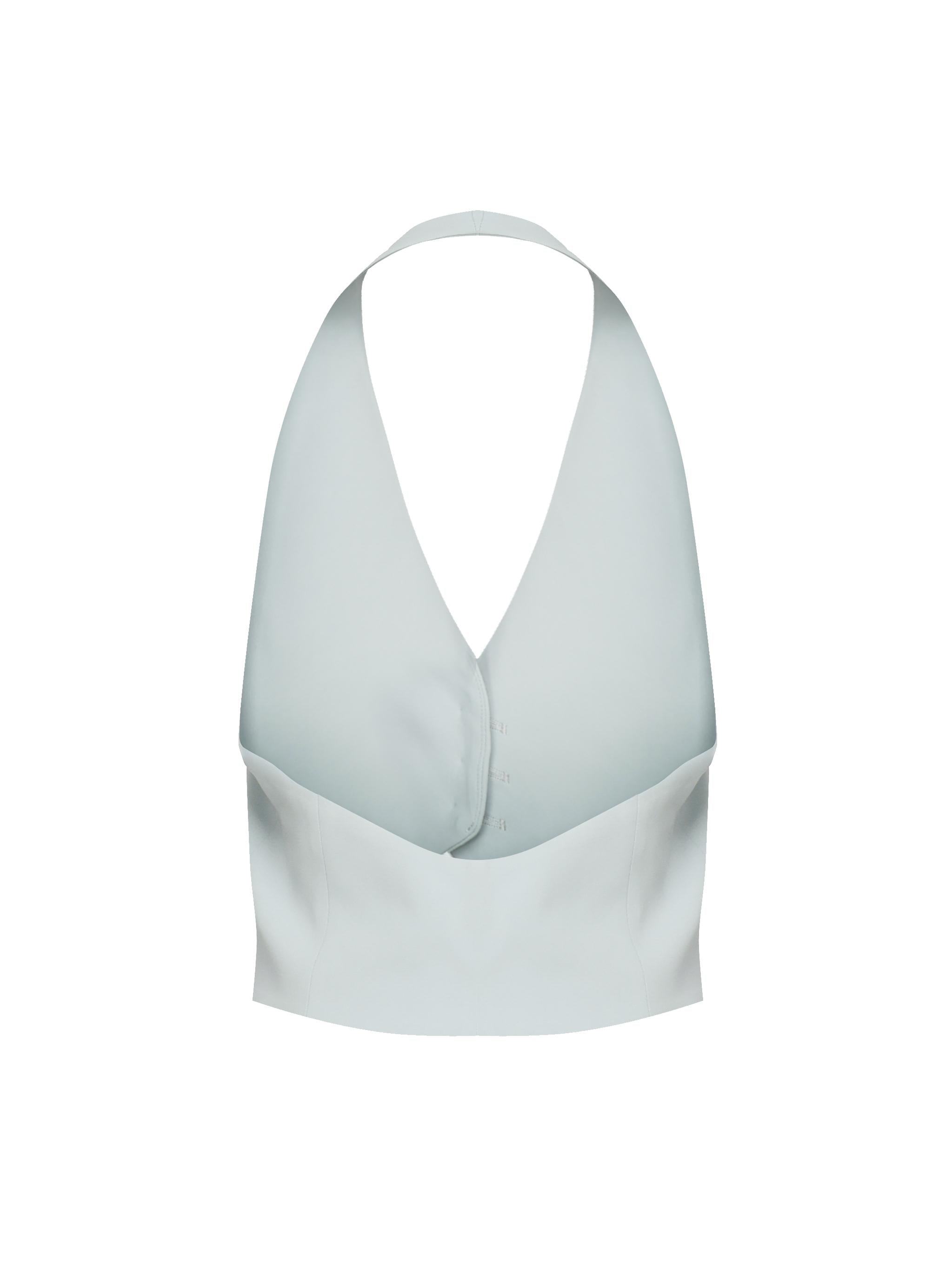 Gilet corto in cady tecnico 104931 A213E28 PINKO