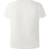 T-shirt logo Love Birds decorato 100535 A2RNZ05 PINKO