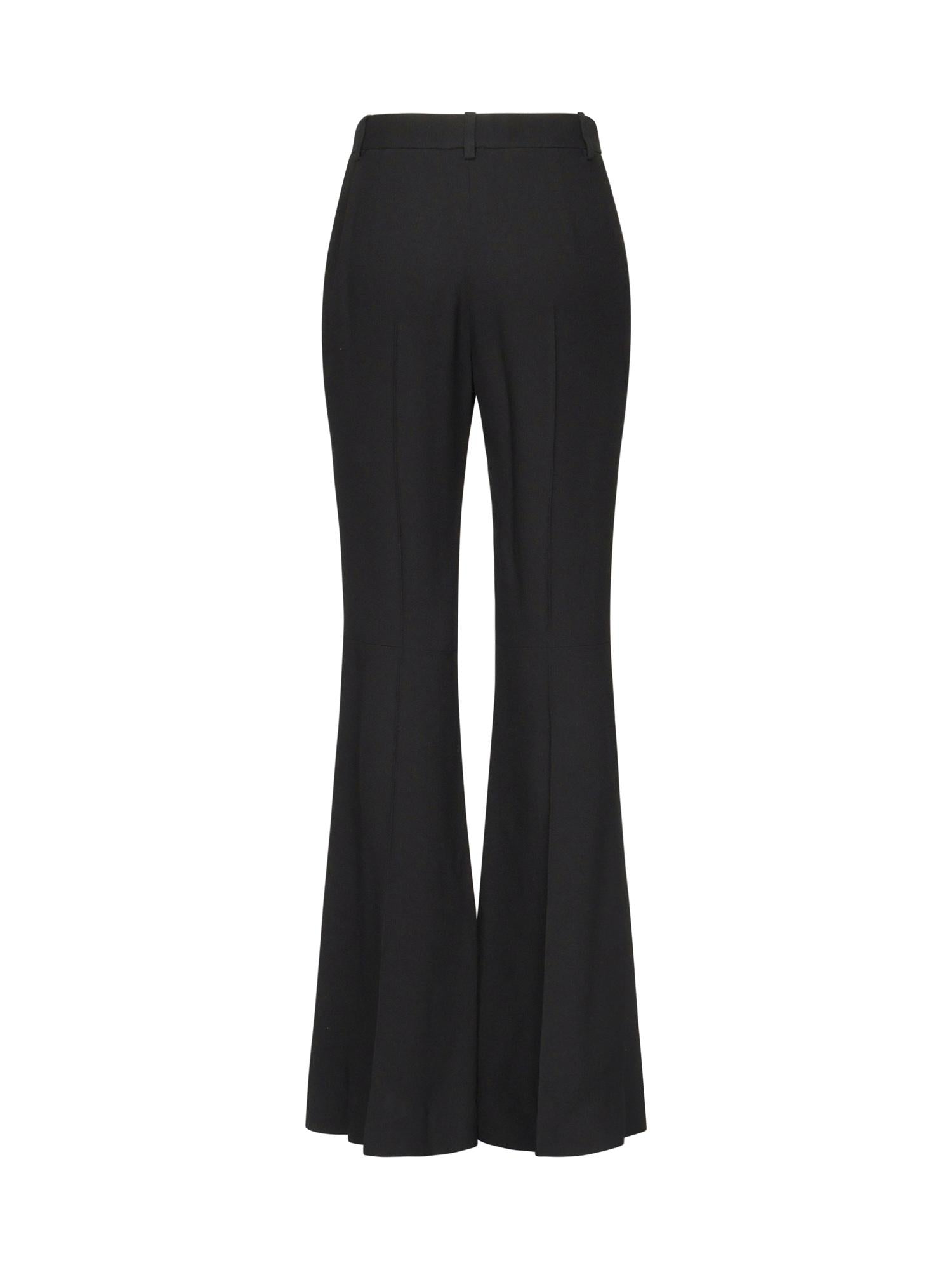 Pantalone svasato in viscosa<BR/> 843495 TSO171000 BALENCIAGA