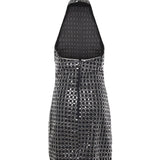 Miniabito con scollo all'americana e decorazioni 115452 100 ROTATE