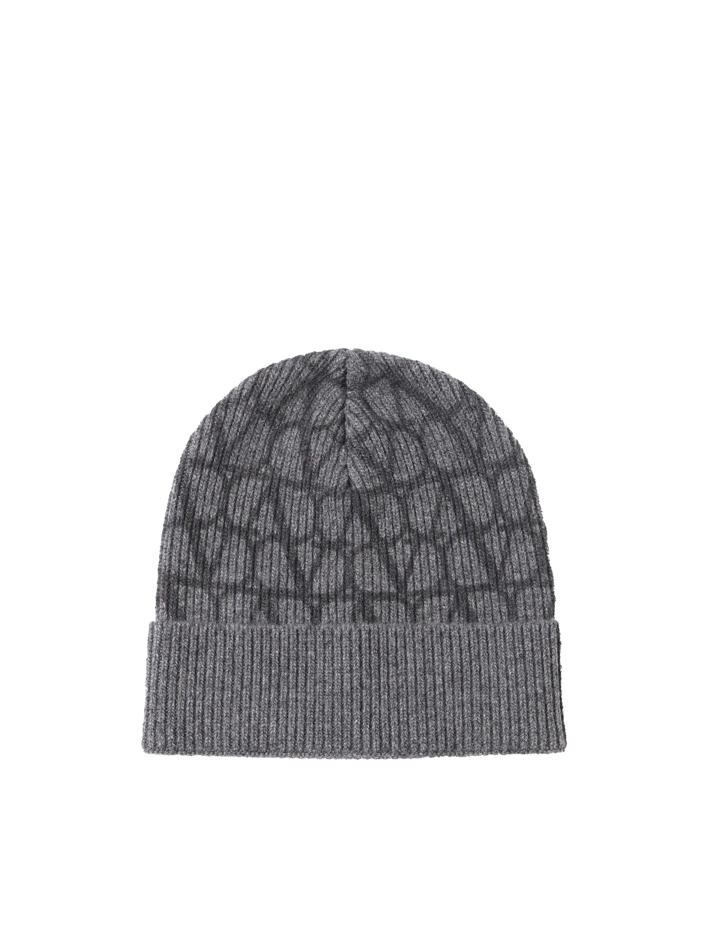 Beanie VLogo Signature in lana jacquard 5Y2HB02H MZNMJG VALENTINO GARAVANI