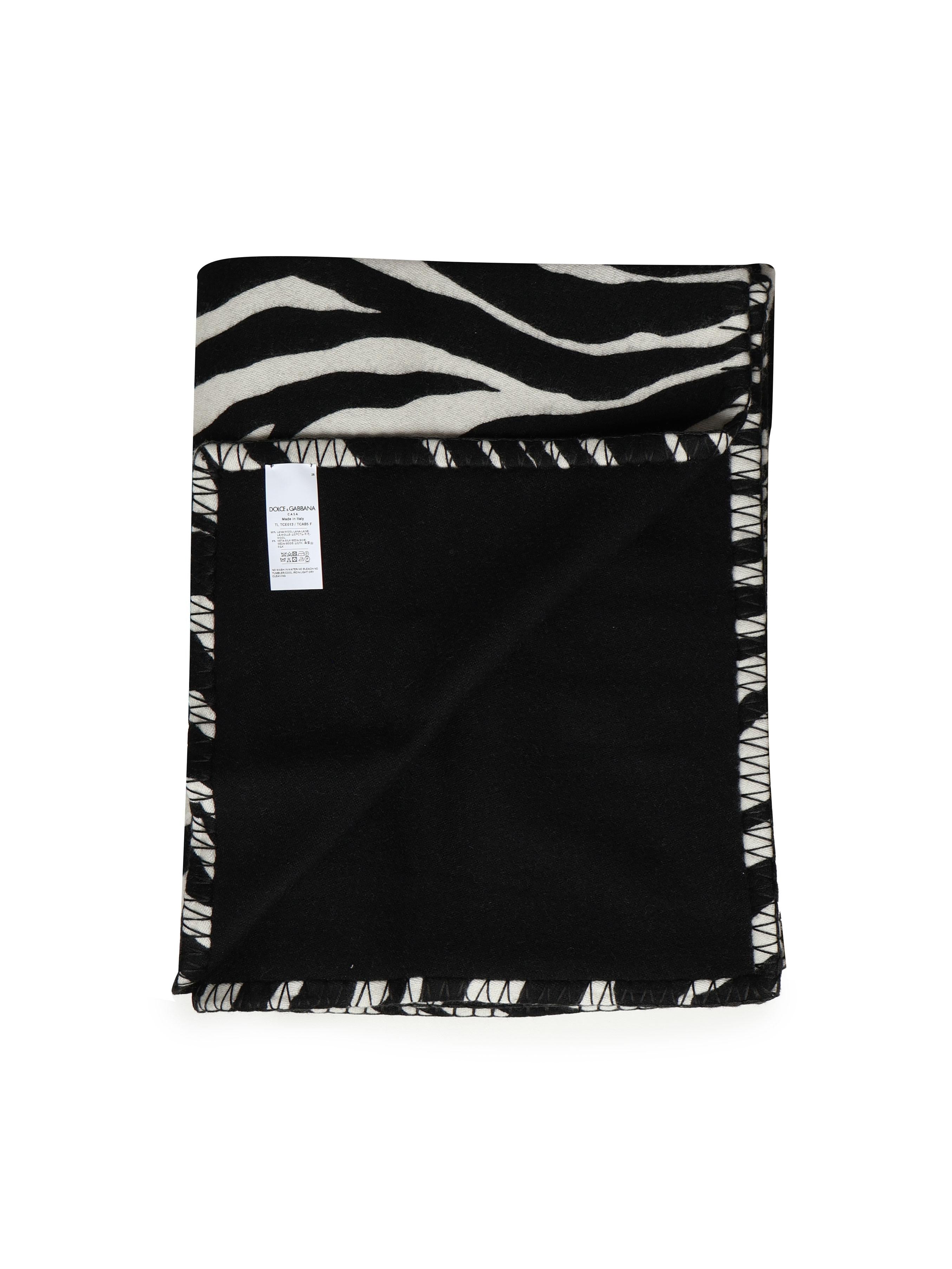 Plaid in lana e seta TCE013 TCAB5UZ003 DOLCE & GABBANA HOME