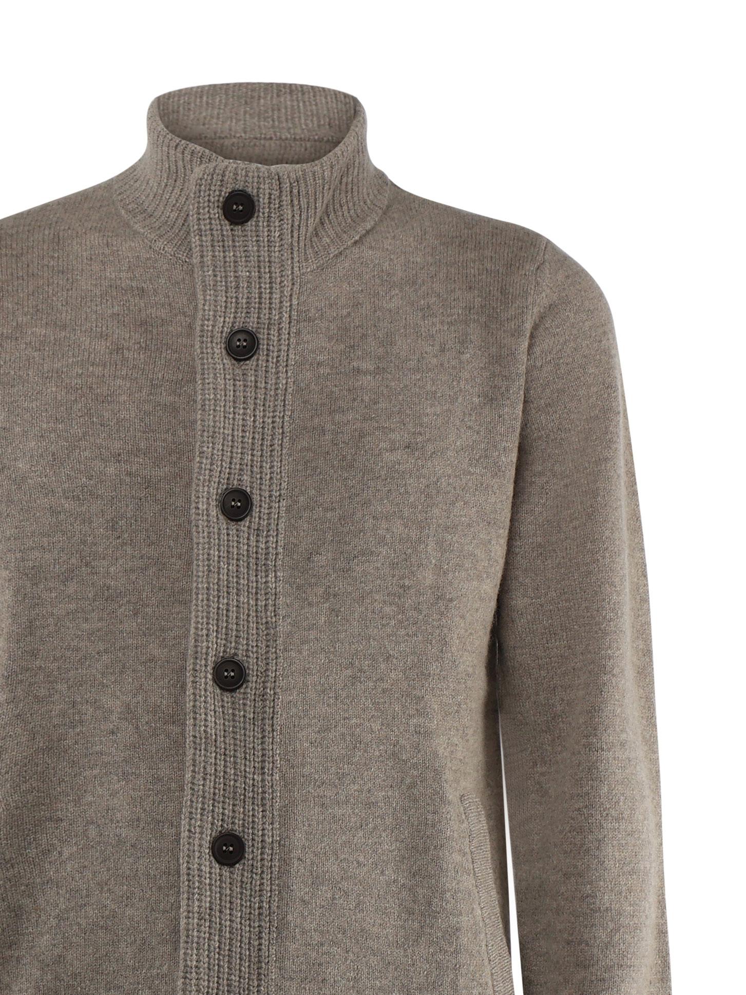 Maglione con zip Patch MKN0731 ST16 BARBOUR