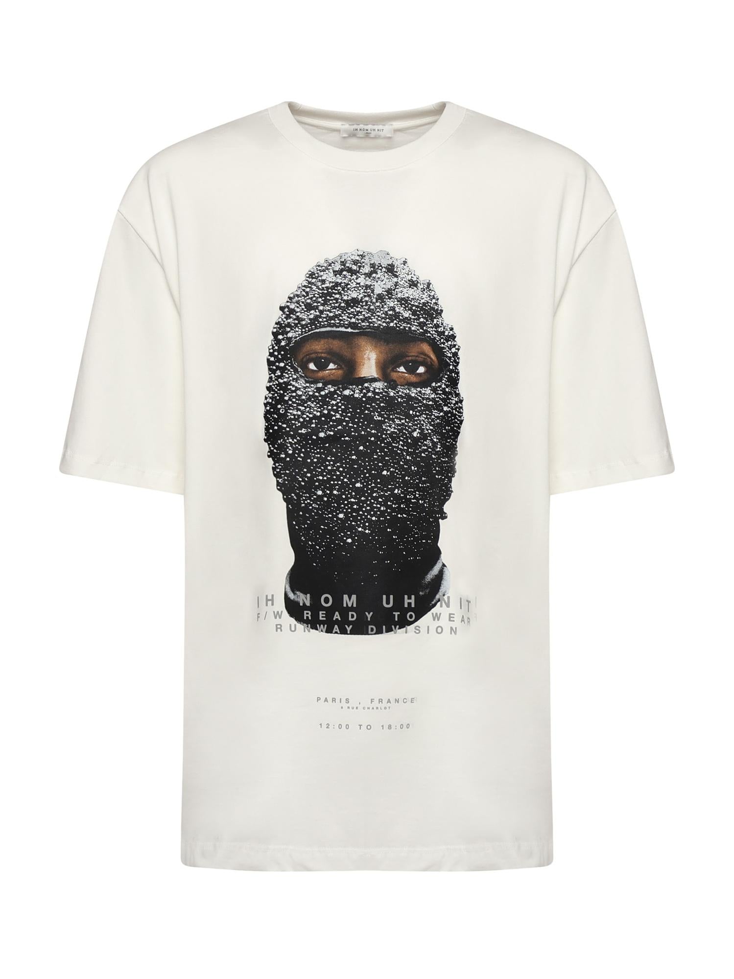 T-shirt con stampa in cotone<BR/> NUW25265 081 IH NOM UH NIT