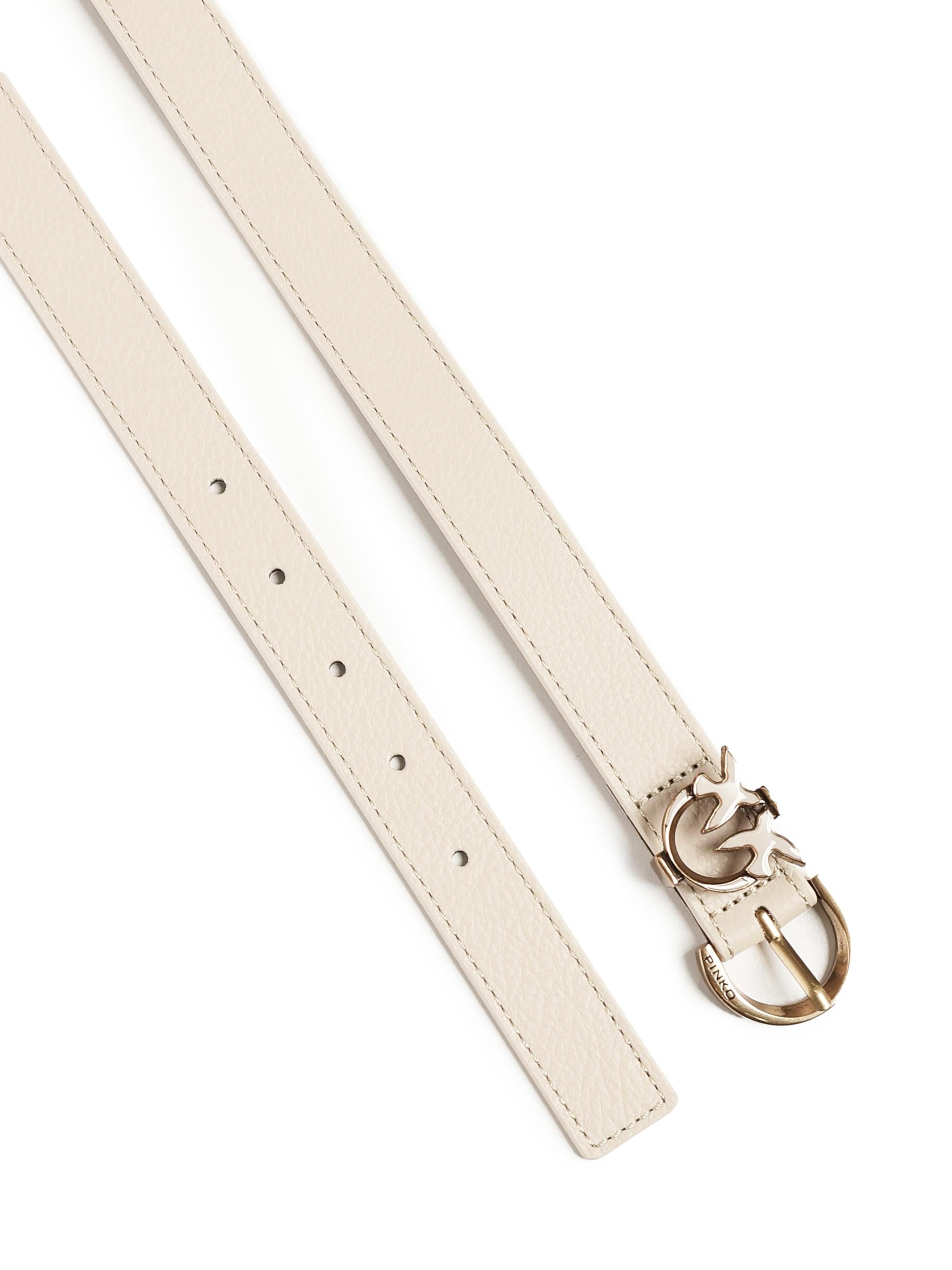 Cintura in pelle con logo 102820 A158C50Q PINKO