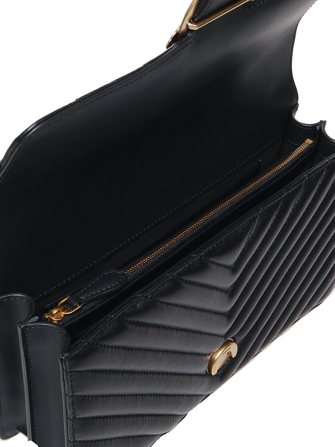 Borsa Love One Chevron 100941 A0GKZ99Q PINKO