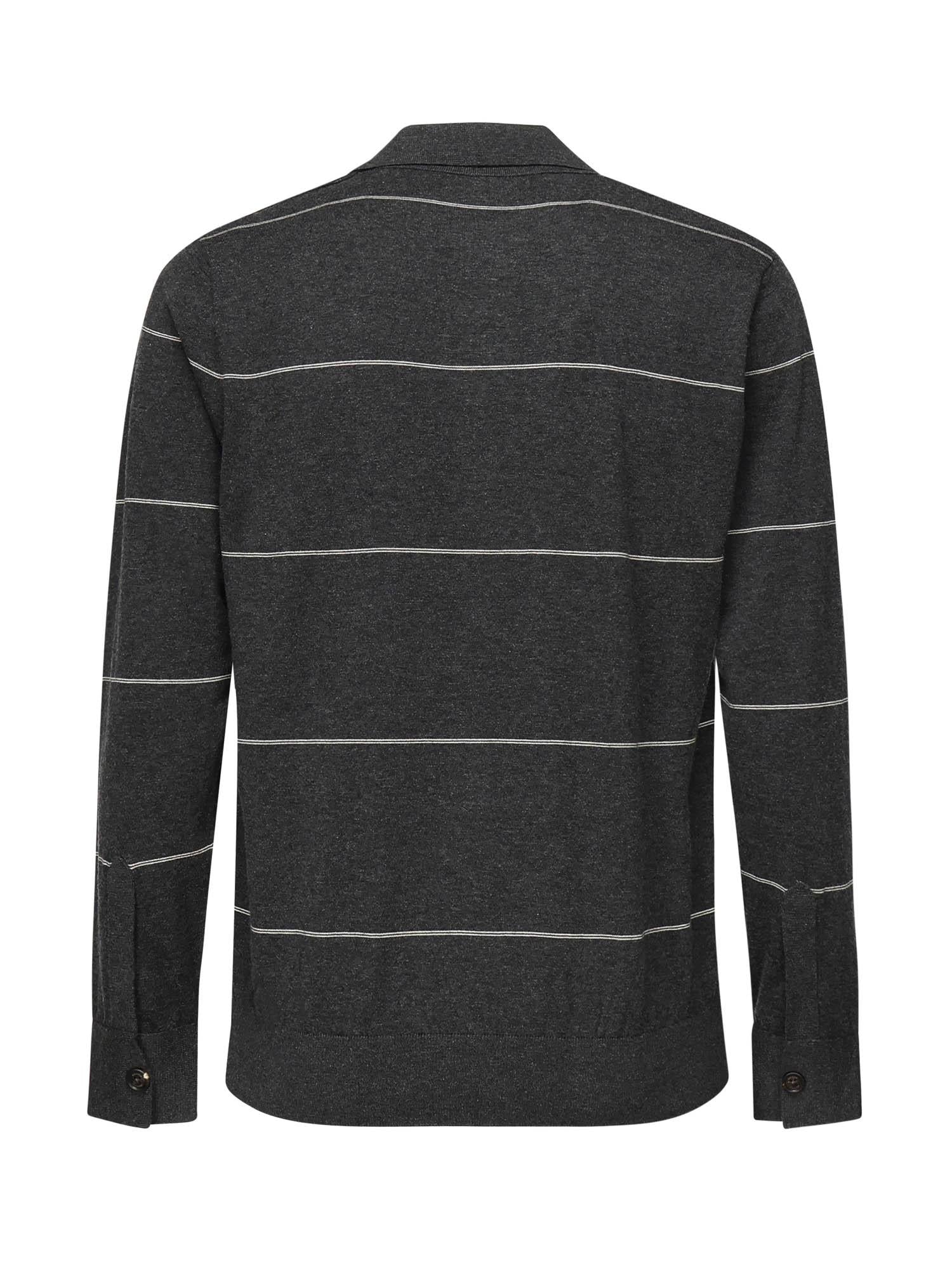 Polo maniche lunghe a righe L76POLL12MAG0L031 22-02 ELEVENTY