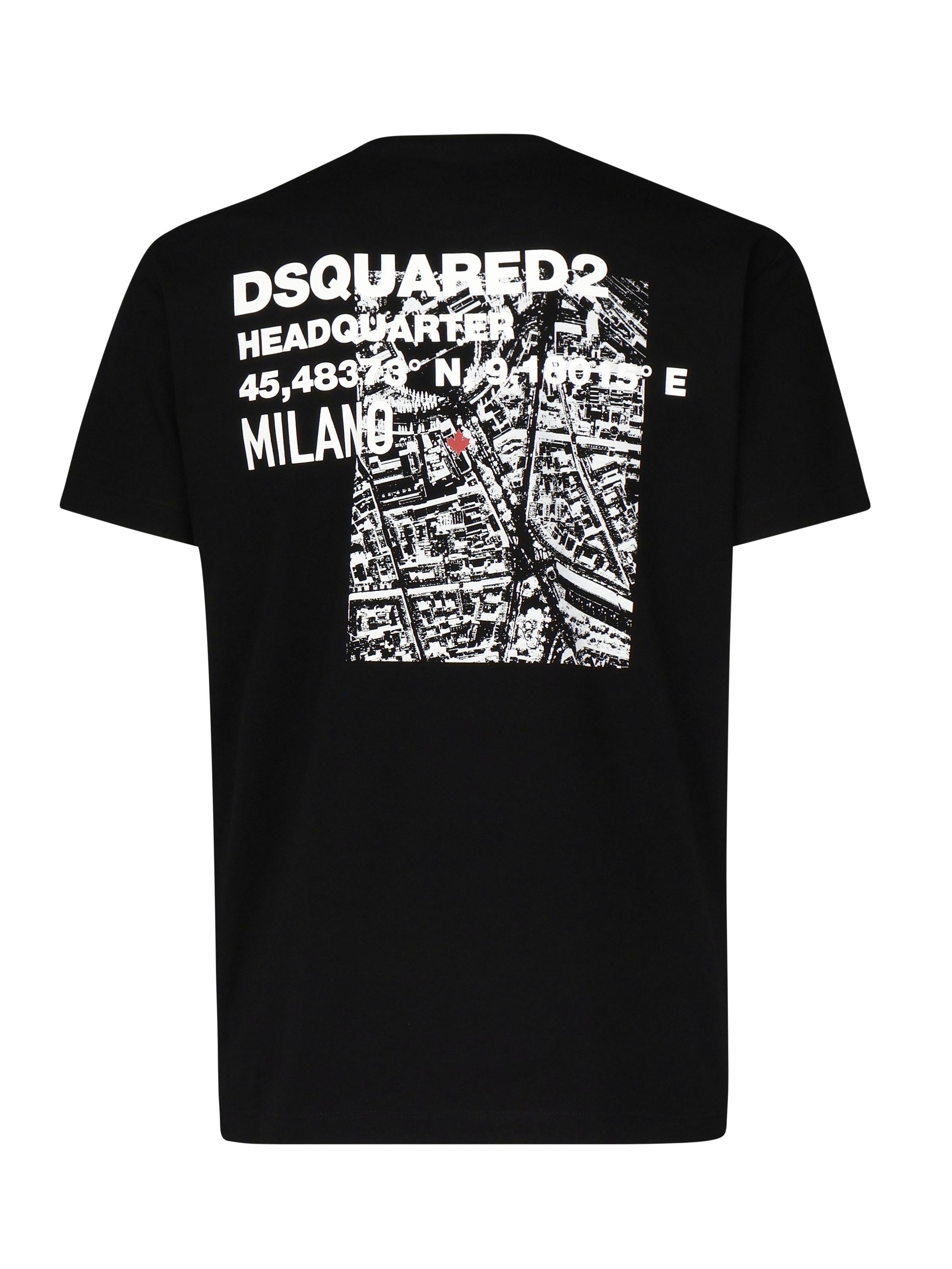 T-shirt with print S74GD1338 D20020900 DSQUARED2