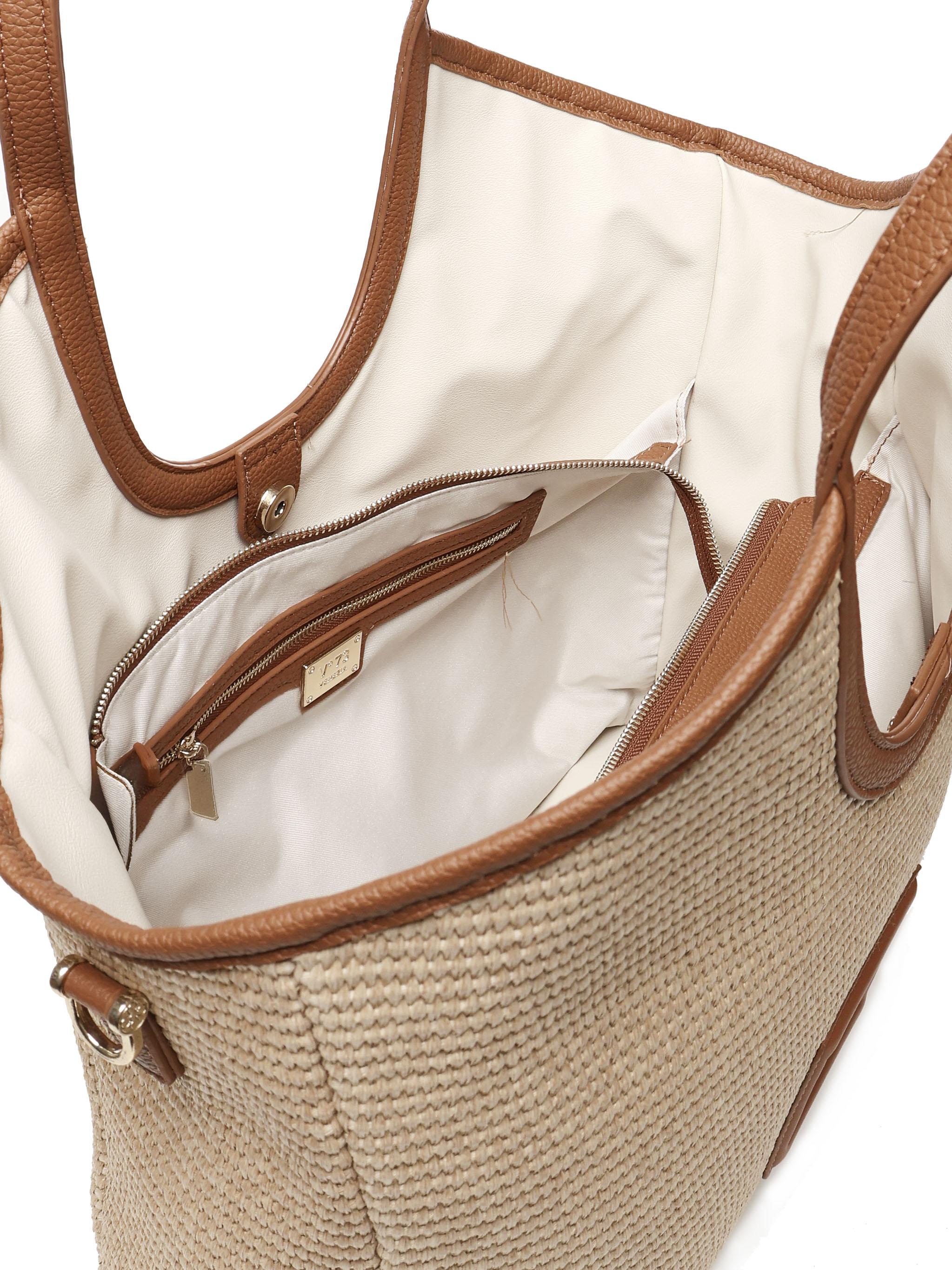 Borsa Tote Jenny 73BS8VR01P JENNYNATURALE/CUOIO V° 73