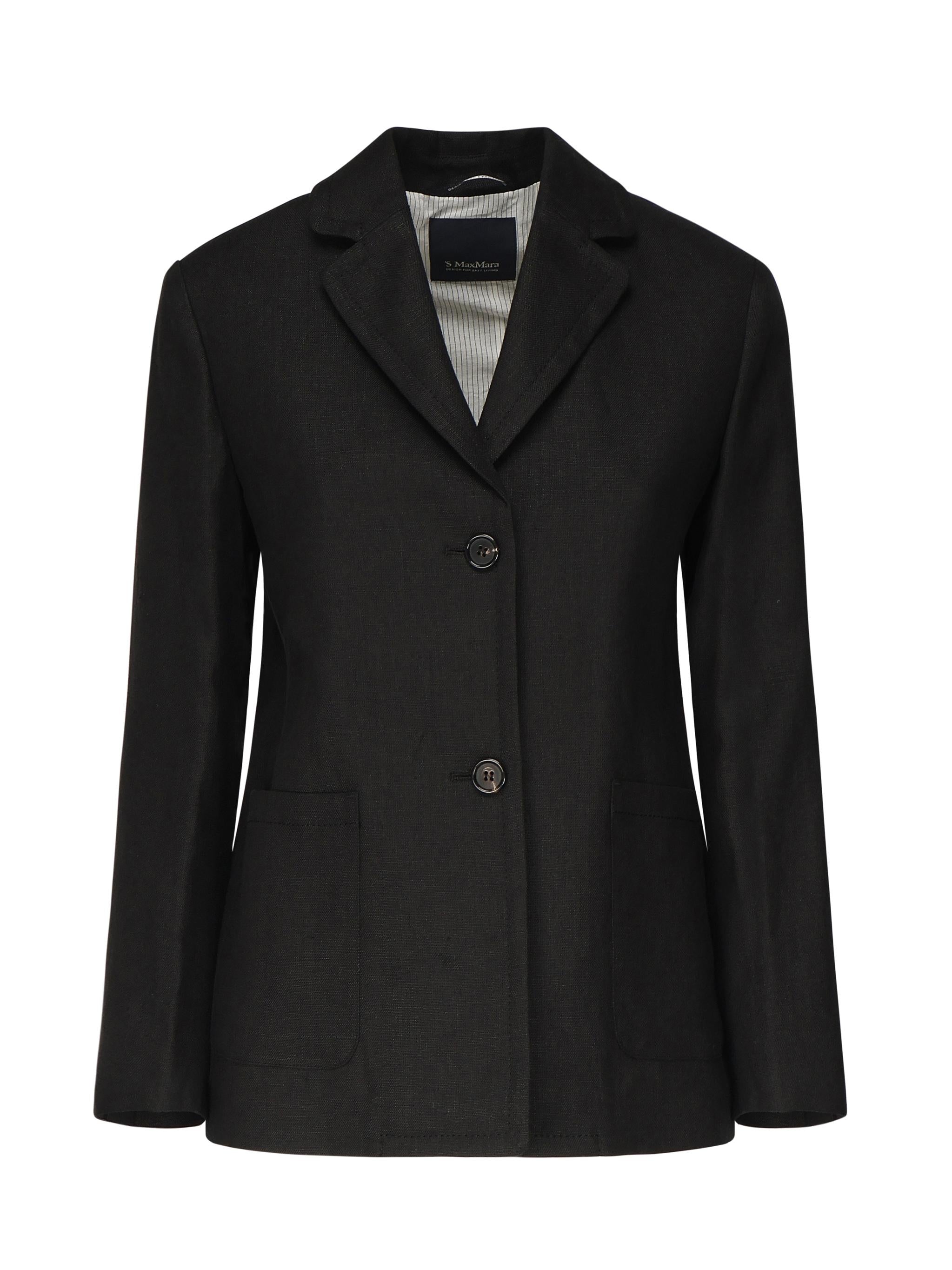 Giacca Arrigo in tela pesante di lino 2519041153600 004 'S MAX MARA