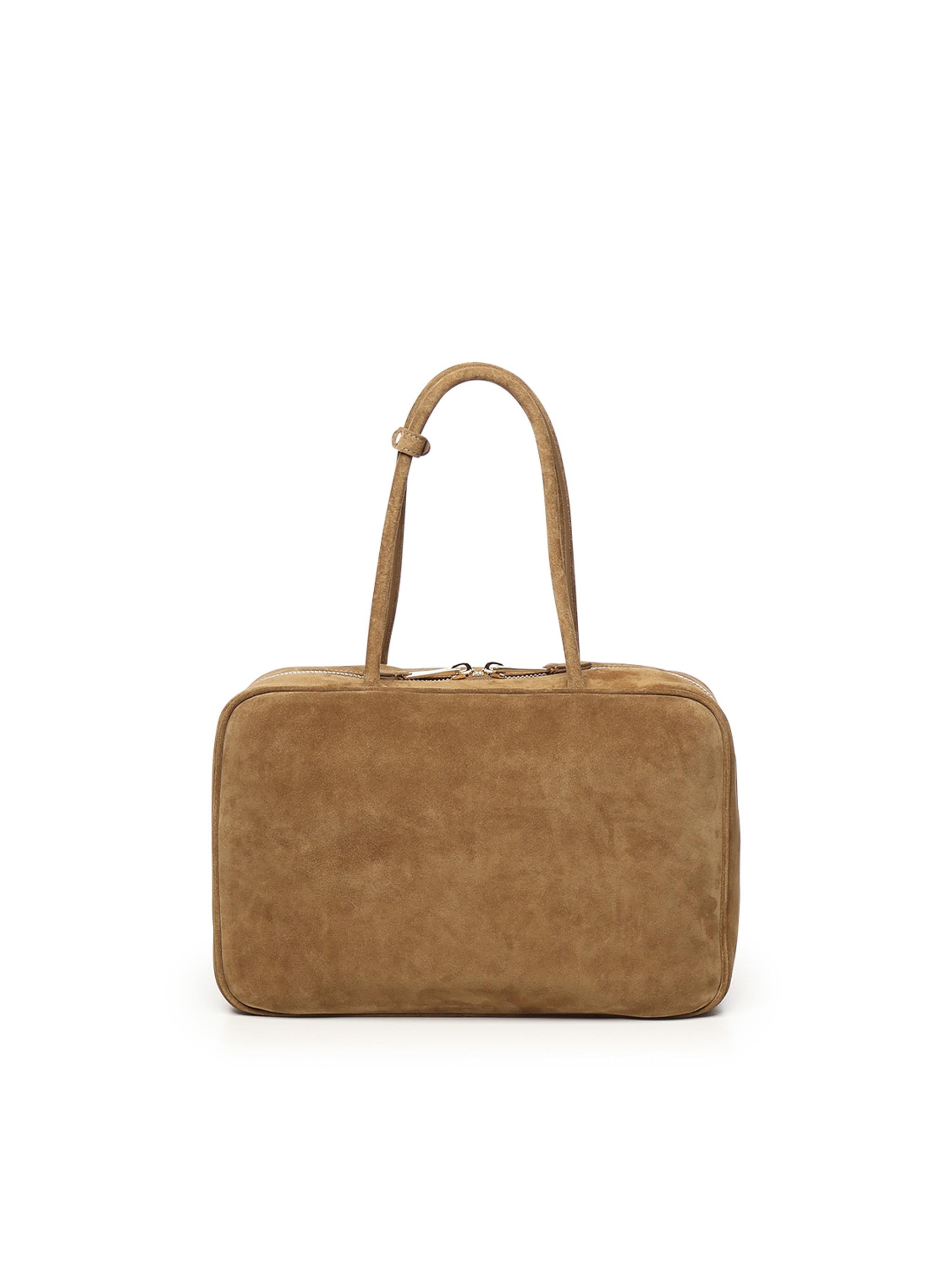 Borsa Beau in camoscio 5BB117 2CSSF0393 MIU MIU