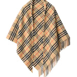 Mantella in lana e cashmere Check 8113128 A2021 BURBERRY