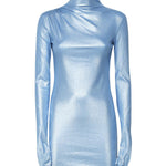 Abito collo alto con scollo T150162A TJV040DEEP DENIM THE ANDAMANE