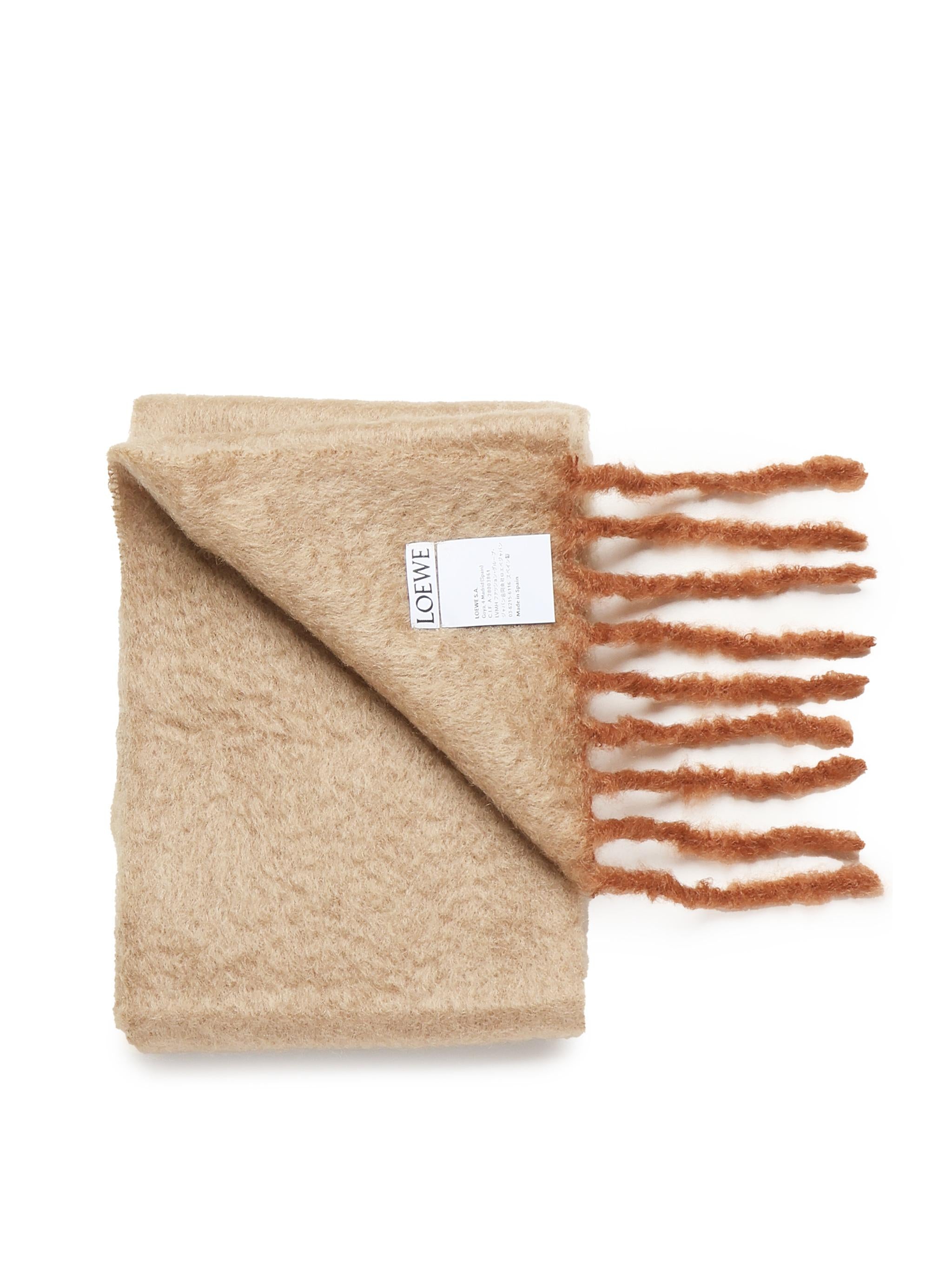 Sciarpa in mohair e lana FSA6SS1X06 2215 LOEWE